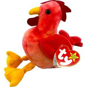 Ty Beanie Baby 1996 - Strut the Rooster Style 4171
